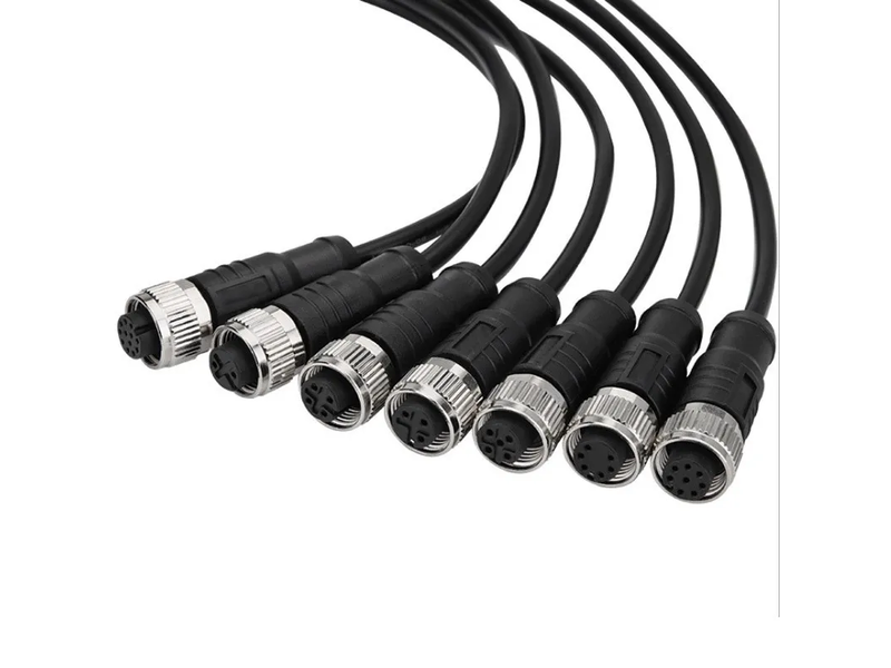 Gx16 3-Pin Female Aviation Plug Connector Extension Cable