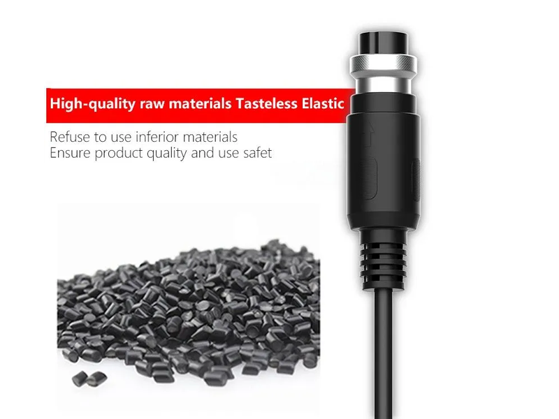 Sensor Cable Spiral 1m 2 Pins Gx16 Connector Double Female