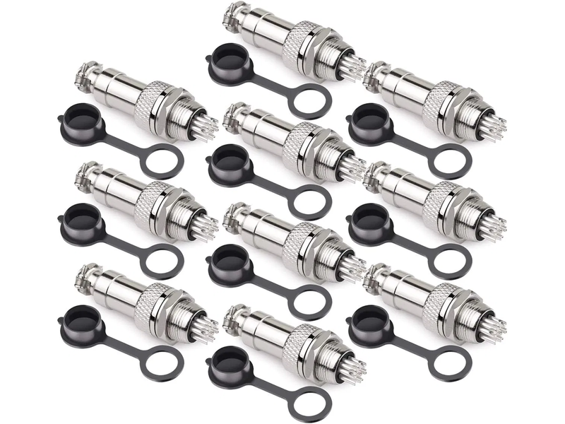 DIN Aviation Circular Connector GX12 GX14 GX16 GX20 GX25 GX30