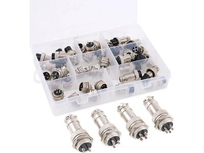 DIN Aviation Circular Connector GX12 GX14 GX16 GX20 GX25 GX30