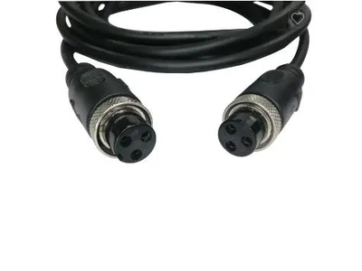 Gx16 Aviation Plug Connector 3pin Female to Female Aviation Extension Cable Communication Wiring Harness