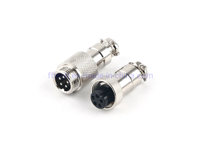 High Quality Gx Plug Socket Connector Gx12 DIN 12mm 5pin Docking Type Aviation Circular Connector