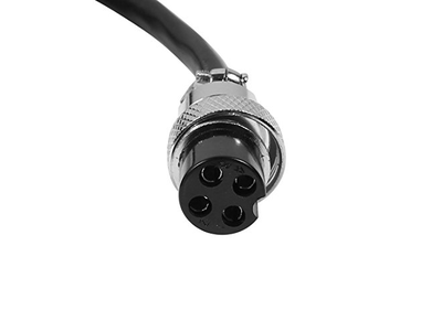 uxcell GX16 4 Pins Double Female Head Aviation Socket Connector Electrical Cable 2m